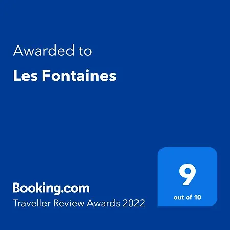 Les Fontaines Feriehus Rivedoux-Plage